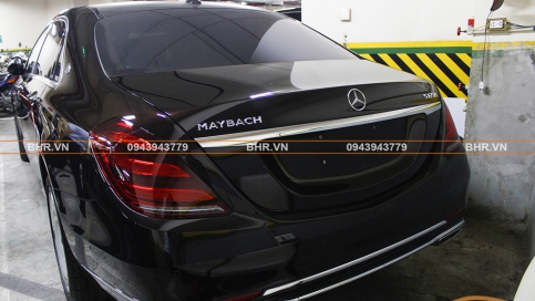 Thảm lót sàn ô tô 5D 6D Mercedes Maybach S400/ S450/ S560/ S650 siêu sang trọng, may tại xưởng